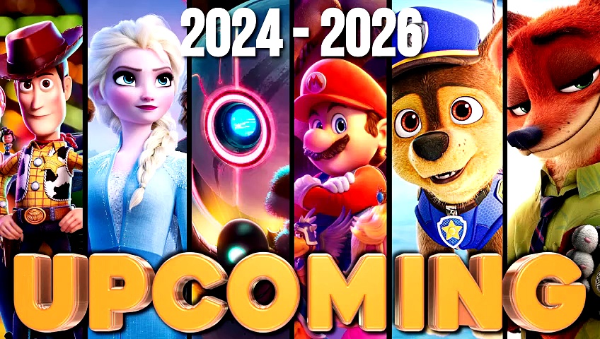 Upcoming Animated Movies 2024-2026