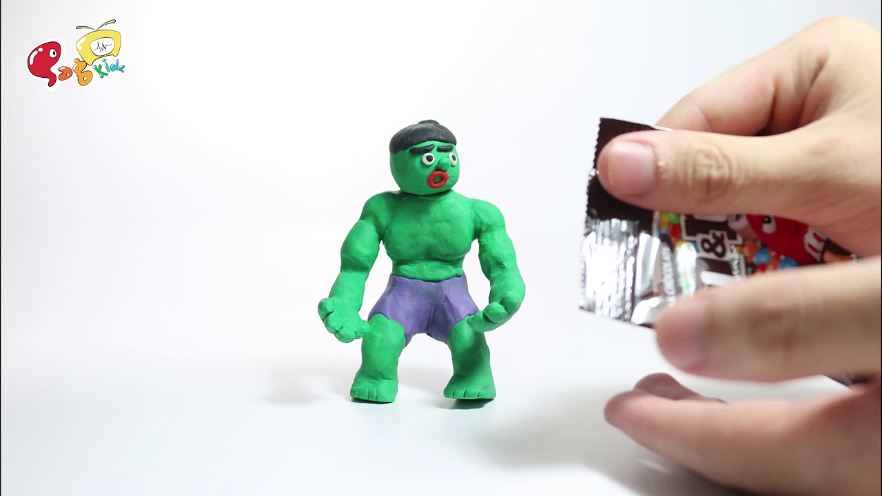 Hulk CANDY FROM A TOILET! Superheroes in Real Life Animated Movies (Play Doh)