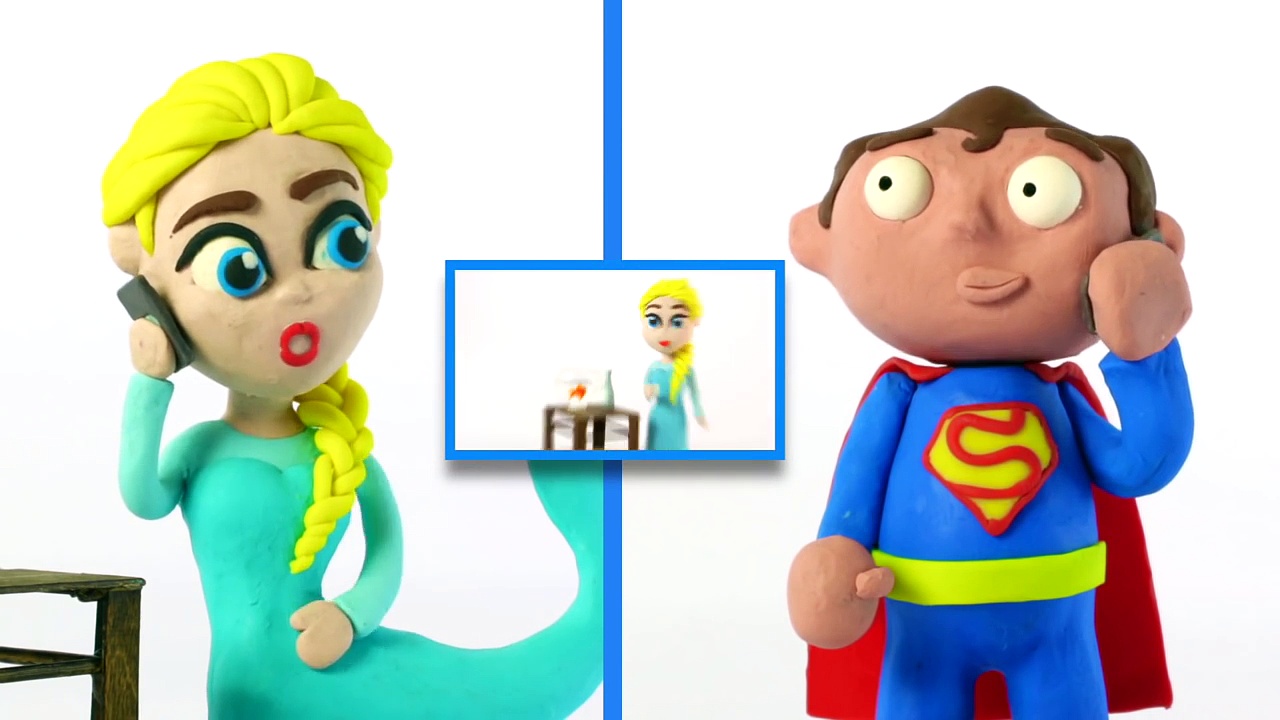 Hulk DRINKS FROM A TOILET! Superheroes in Real Life Animated Movies (Play Doh)